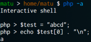 php command line